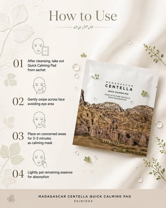 SKIN1004 Madagascar Centella Quick Calming Pad
