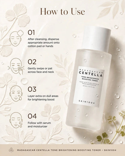 SKIN1004 Madagascar Centella Tone Brightening Boosting Toner