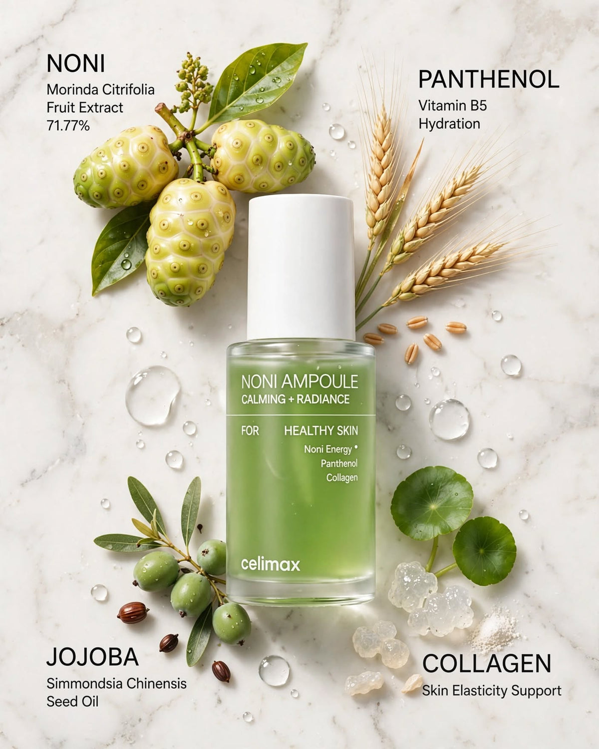 CELIMAX The Real Noni Ampoule Calming + Radiance Serum