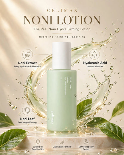 Celimax The Real Noni Hydra Firming Lotion - 150ml | Lightweight Hydration