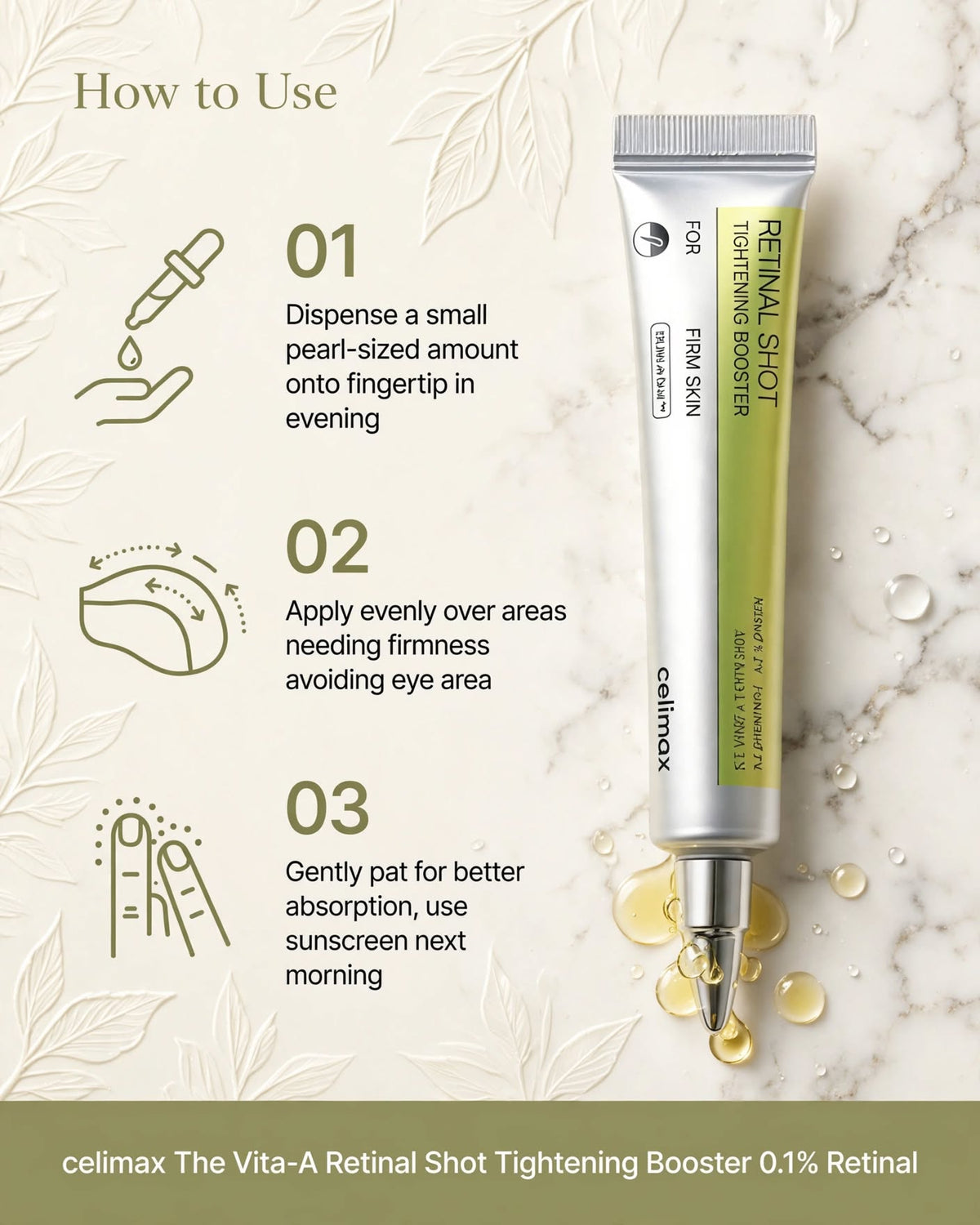 celimax The Vita-A Retinal Shot Tightening Booster Serum - 15ml