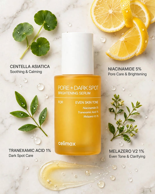 Celimax Pore + Dark Spot Brightening Serum - 30ml | Fade Hyperpigmentation