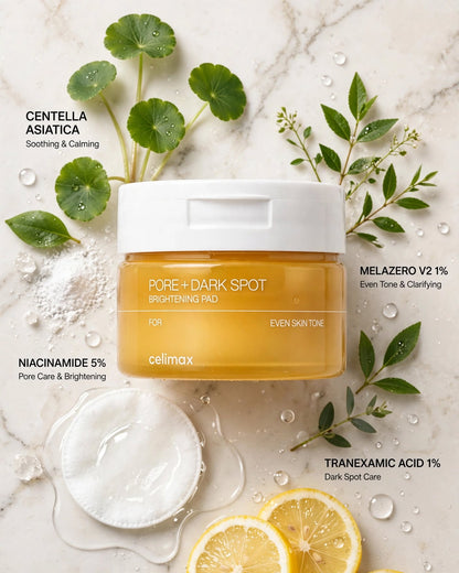 celimax Pore + Dark Spot Brightening Pad - 100ml (40 Pads)
