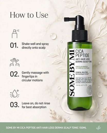 SOME BY MI Cica Peptide Anti Hair Loss Derma Scalp Tonic