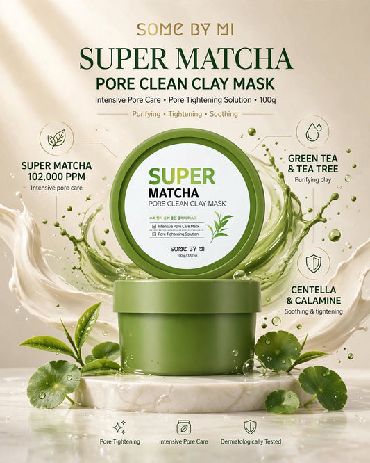 SOME BY MI Super Matcha Pore Clean Clay Mask