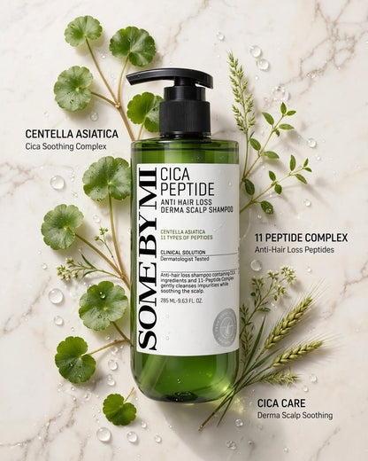 SOME BY MI Cica Peptide Anti Hair Loss Derma Scalp Shampoo Brand/Vendor: SOME BY MI