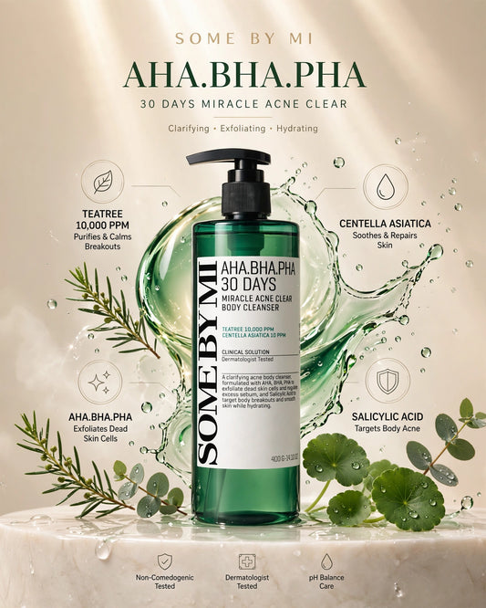 SOME BY MI AHA BHA PHA 30 Days Miracle Acne Clear Body Cleanser