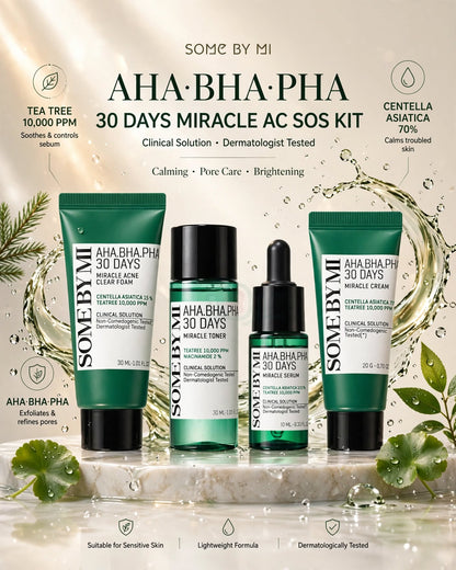 SOME BY MI AHA BHA PHA 30 Days Miracle AC SOS Kit