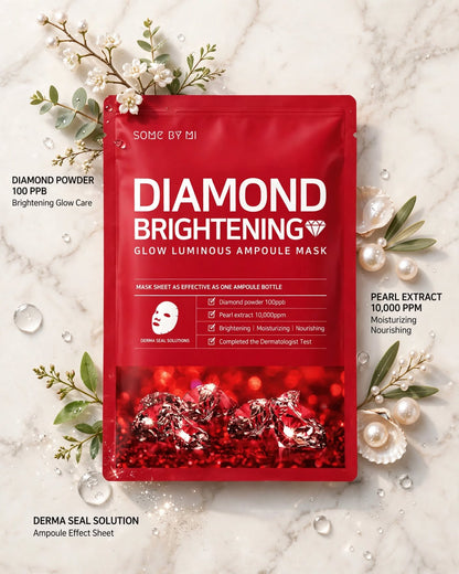 SOME BY MI Diamond Brightening Glow Luminous Ampoule Mask