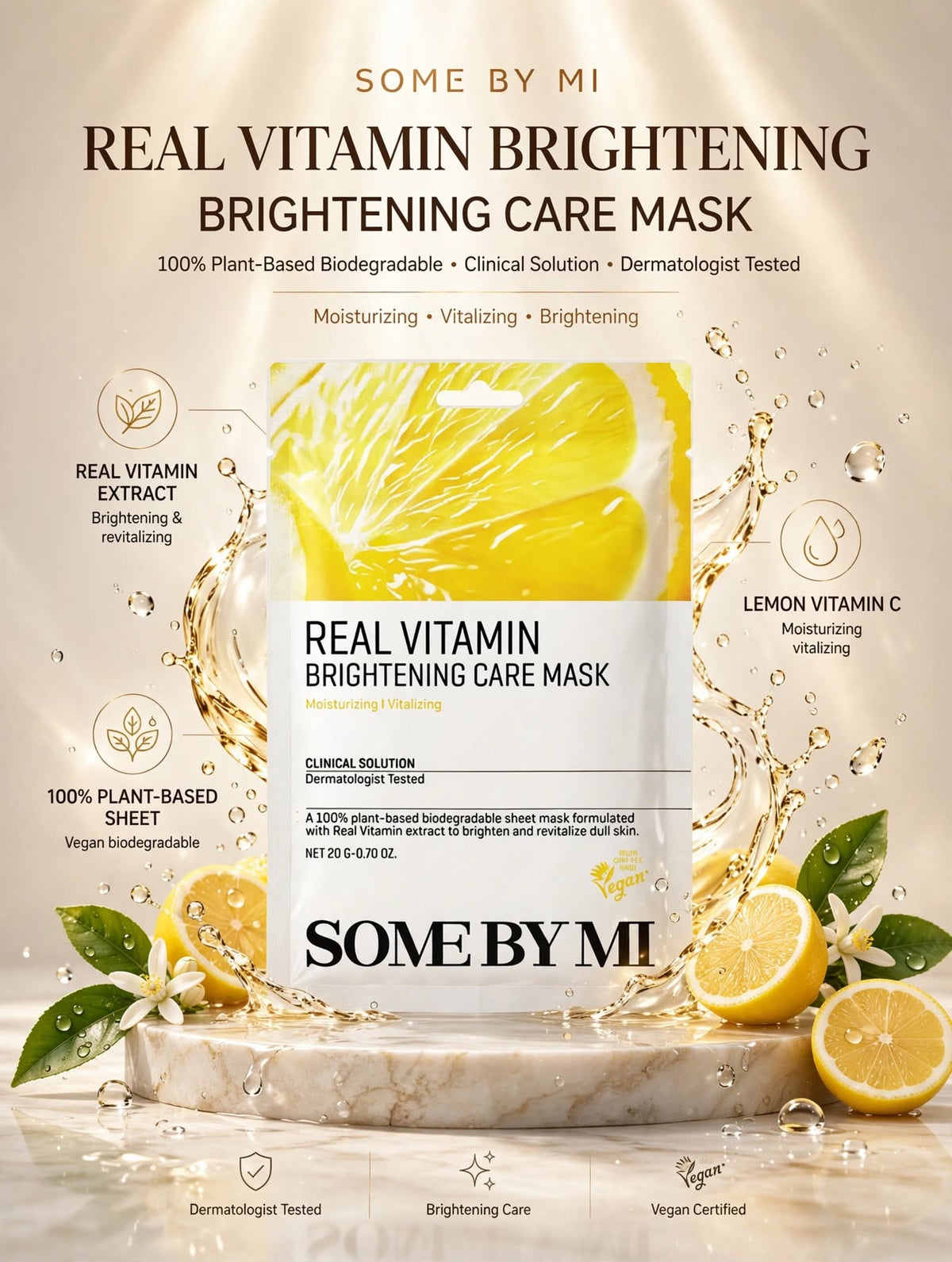 SOME BY MI Real Vitamin Brightening Care Mask