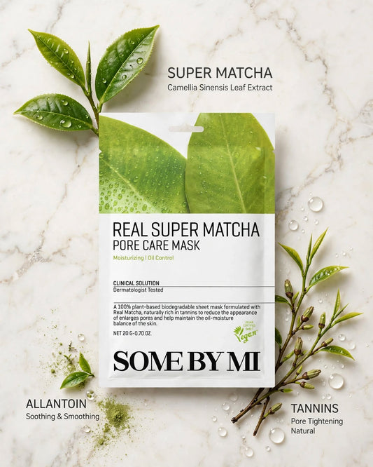 SOME BY MI Real Super Matcha Pore Care Mask