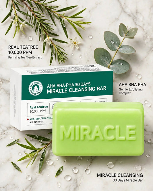 SOME BY MI AHA BHA PHA 30 Days Miracle Cleansing Bar
