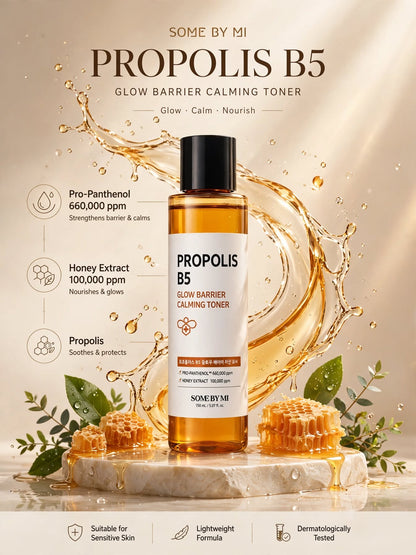 SOME BY MI Propolis B5 Glow Barrier Calming Toner