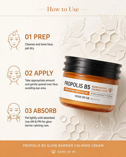 SOME BY MI Propolis B5 Glow Barrier Calming Cream