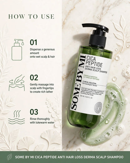 SOME BY MI Cica Peptide Anti Hair Loss Derma Scalp Shampoo Brand/Vendor: SOME BY MI
