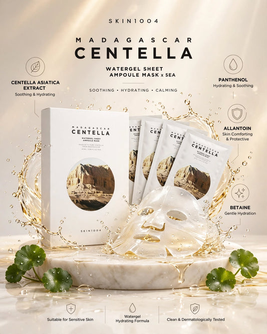 SKIN1004 Madagascar Centella Watergel Sheet Ampoule Mask