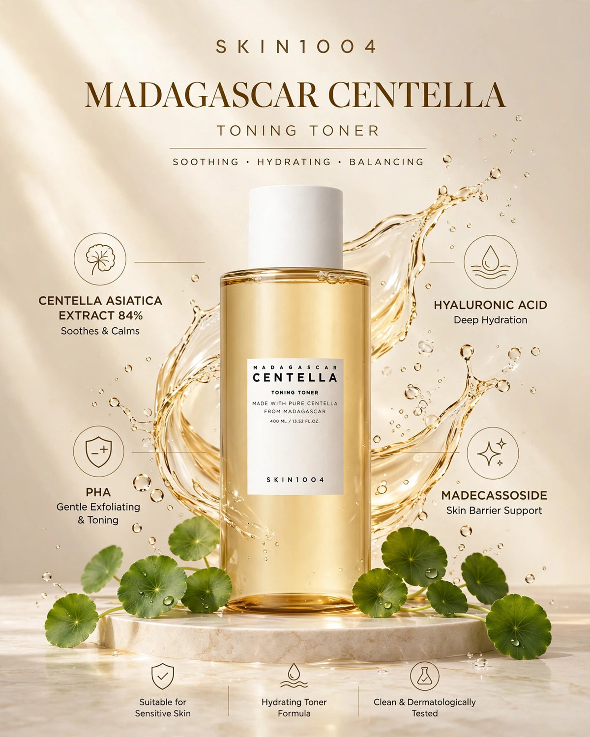 SKIN1004 Madagascar Centella Toning Toner