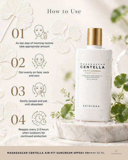 SKIN1004 Madagascar Centella Air-Fit Suncream SPF50+ PA++++