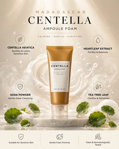 KIN1004 Madagascar Centella Ampoule Foam