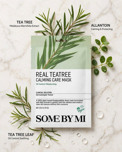 SOME BY MI Real Teatree Calming Care Mask