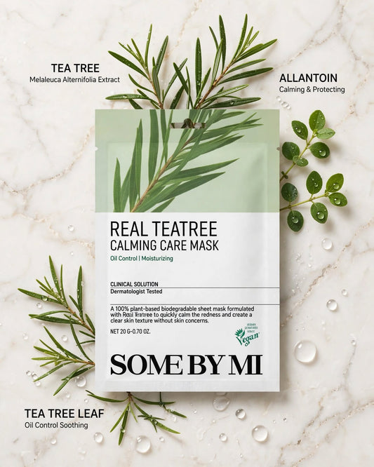 SOME BY MI Real Teatree Calming Care Mask