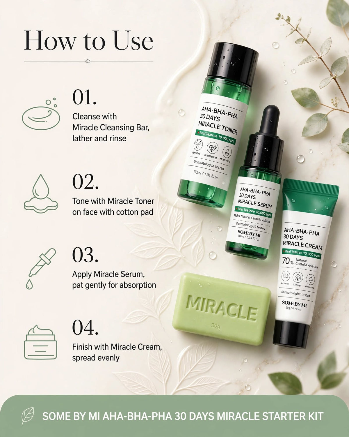 SOME BY MI AHA BHA PHA 30 Days Miracle Starter Kit