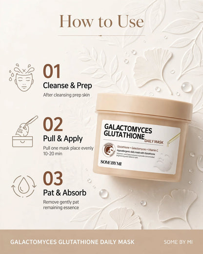 SOME BY MI Galactomyces Glutathione Daily Mask