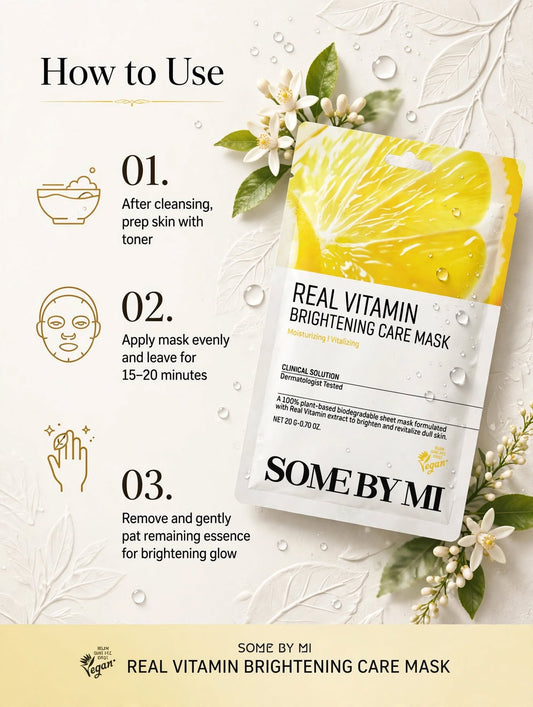 SOME BY MI Real Vitamin Brightening Care Mask