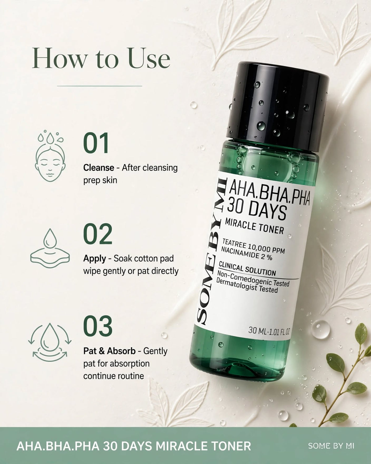SOME BY MI AHA BHA PHA 30 Days Miracle Toner