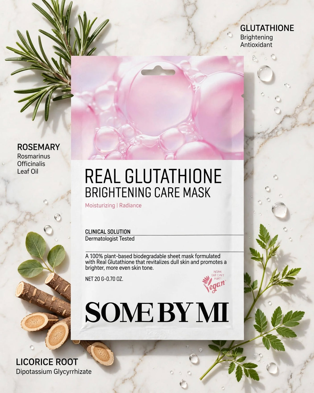 SOME BY MI Real Glutathione Brightening Care Mask