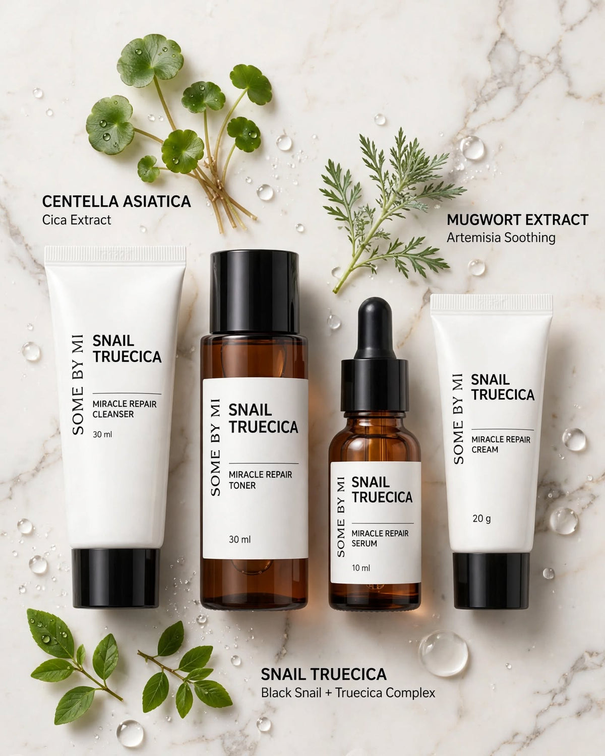 SOME BY MI Snail Truecica Miracle Repair Starter Kit