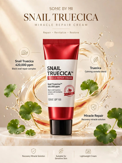 SOME BY MI Snail Truecica Miracle Repair Cream