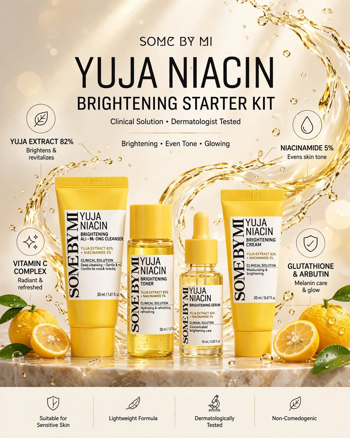 SOME BY MI Yuja Niacin Brightening Starter Kit