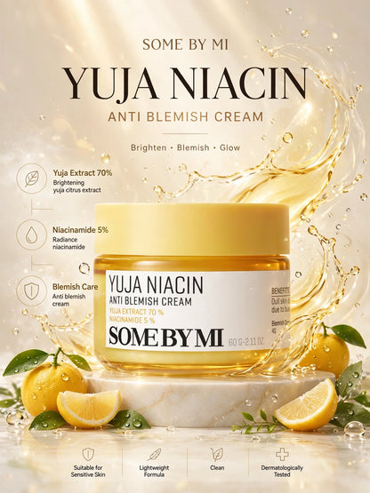 SOME BY MI Yuja Niacin Anti Blemish Cream