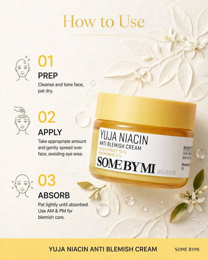 SOME BY MI Yuja Niacin Anti Blemish Cream